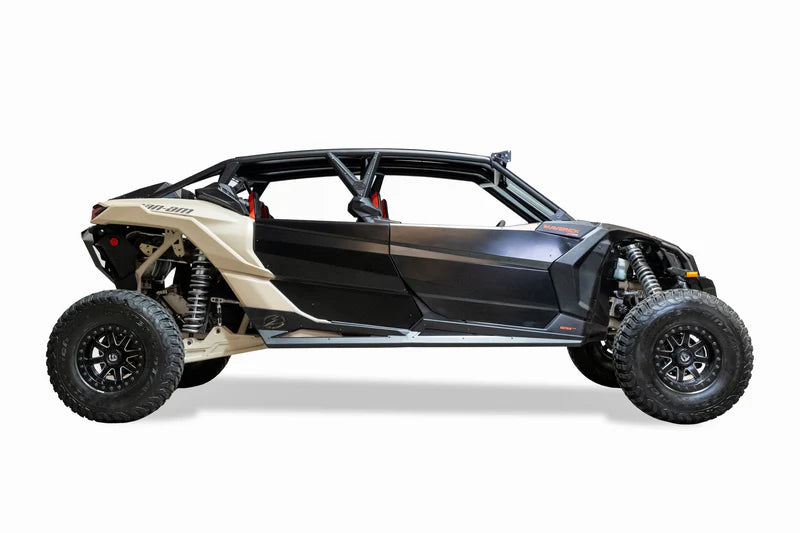 2017+ Can-Am Maverick X3 MAX 4-Seat Aluminum EOD Volt Doors – Satin Black Finish