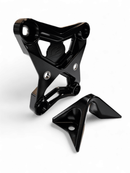 2017 - 2021 Can Am X3 Maverick EOD Radius Rod Plate with Tow Hook Black - Lawlessoffroadaccessories