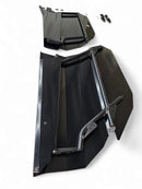 2017+ Can - Am Maverick X3 MAX 4 - Seat Aluminum EOD Volt Doors – Satin Black Finish - Lawlessoffroadaccessories