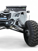 2017+ Can Am X3 Maverick Billet Tie Rods Anodized Black (RS 72" Model Only) - Lawlessoffroadaccessories