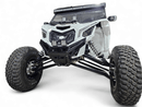 2017 to Current Can - Am X3 Maverick Machined Billet Front Winch Bumper (Black Anodize) - Lawlessoffroadaccessories