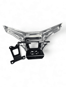 2017 to Current Can - Am X3 Maverick Machined Billet Front Winch Bumper (Clear Anodize) - Lawlessoffroadaccessories