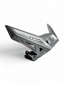 2017 to Current Can - Am X3 Maverick Machined Billet Front Winch Bumper (Clear Anodize) - Lawlessoffroadaccessories