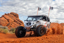 2017 to Current Can - Am X3 Maverick Machined Billet Front Winch Bumper (Clear Anodize) - Lawlessoffroadaccessories