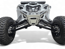 2017 to Current Can - Am X3 Maverick Machined Billet Front Winch Bumper (Clear Anodize) - Lawlessoffroadaccessories