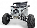 2017 to Current Can - Am X3 Maverick Machined Billet Front Winch Bumper (Clear Anodize) - Lawlessoffroadaccessories