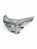 2017 to Current Can - Am X3 Maverick Machined Billet Front Winch Bumper (Clear Anodize) - Lawlessoffroadaccessories