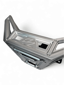2017 to Current Can - Am X3 Maverick Machined Billet Front Winch Bumper (Clear Anodize) - Lawlessoffroadaccessories