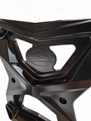 2020 - 2024 Polaris RZR Pro XP Radius Rod Plate with Tow Hook Black - Lawlessoffroadaccessories