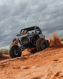 2022 - 2025 Polaris RZR Pro R, Pro S, Turbo R Machined Billet Front Winch Bumper (Black Anodize) - Lawlessoffroadaccessories