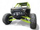 2022 - 2025 Polaris RZR Pro R, Pro S, Turbo R Machined Billet Front Winch Bumper (Black Anodize) - Lawlessoffroadaccessories