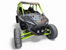 2022 - 2025 Polaris RZR Pro R, Pro S, Turbo R Machined Billet Front Winch Bumper (Black Anodize) - Lawlessoffroadaccessories