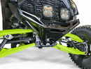 2022 - 2025 Polaris RZR Pro R, Pro S, Turbo R Machined Billet Front Winch Bumper (Black Anodize) - Lawlessoffroadaccessories