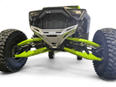 2022 - 2025 Polaris RZR Pro R, Pro S, Turbo R Machined Billet Front Winch Bumper (Clear Anodize) - Lawlessoffroadaccessories