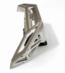 2022 - 2025 Polaris RZR Pro R, Pro S, Turbo R Machined Billet Front Winch Bumper (Clear Anodize) - Lawlessoffroadaccessories