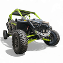 2022 - 2025 Polaris RZR Pro R, Pro S, Turbo R Machined Billet Front Winch Bumper (Clear Anodize) - Lawlessoffroadaccessories