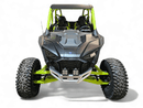 2022 - 2025 Polaris RZR Pro R, Pro S, Turbo R Machined Billet Front Winch Bumper (Clear Anodize) - Lawlessoffroadaccessories