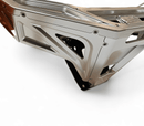 2022 - 2025 Polaris RZR Pro R, Pro S, Turbo R Machined Billet Front Winch Bumper (Clear Anodize) - Lawlessoffroadaccessories