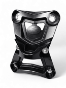 2022 - 2025 Polaris RZR Turbo R/Pro R Radius Rod Plate with Tow Hook Black - Lawlessoffroadaccessories