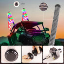 2PCS 3FT 2.2 COB Fat LED Whip Lights – Bigger, Brighter, Better! - Lawlessoffroadaccessories