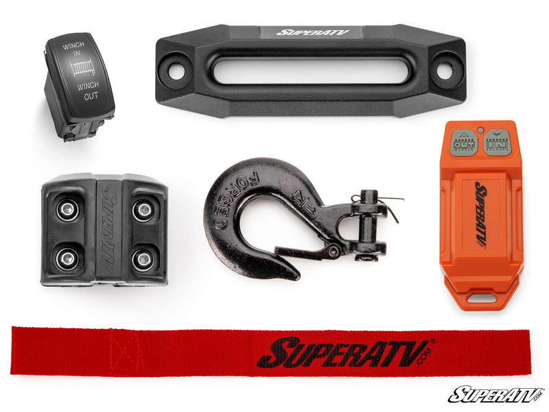 4500 LB. UTV/ATV WINCH (WITH WIRELESS REMOTE & SYNTHETIC ROPE)