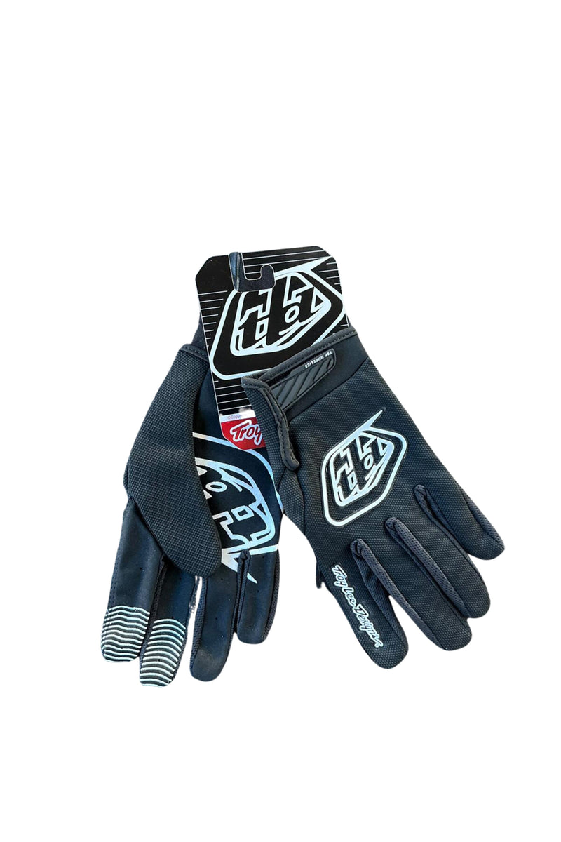 Mens Dirtpaw Motocross Tld Gloves Black / White