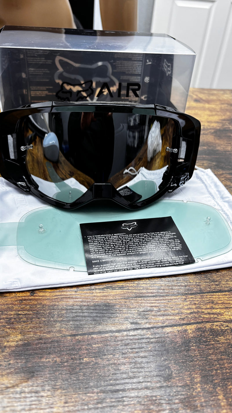 BLACK FOX GOGGLES
