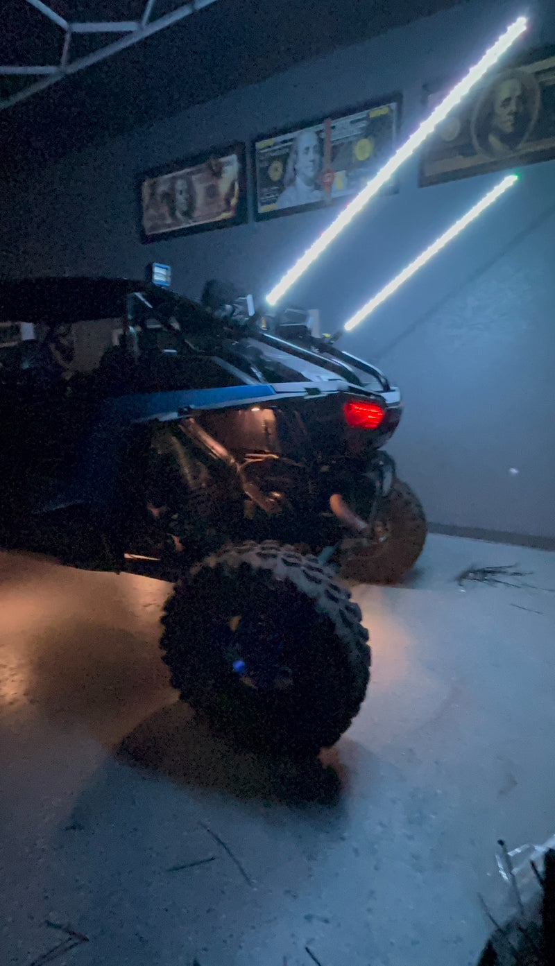 Led whip lights Bluetooth and remote
