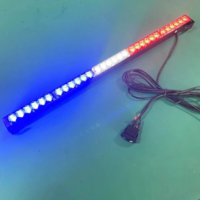 30 inch LED Strobe Rear Chase Light Bar Custom Color Offroad