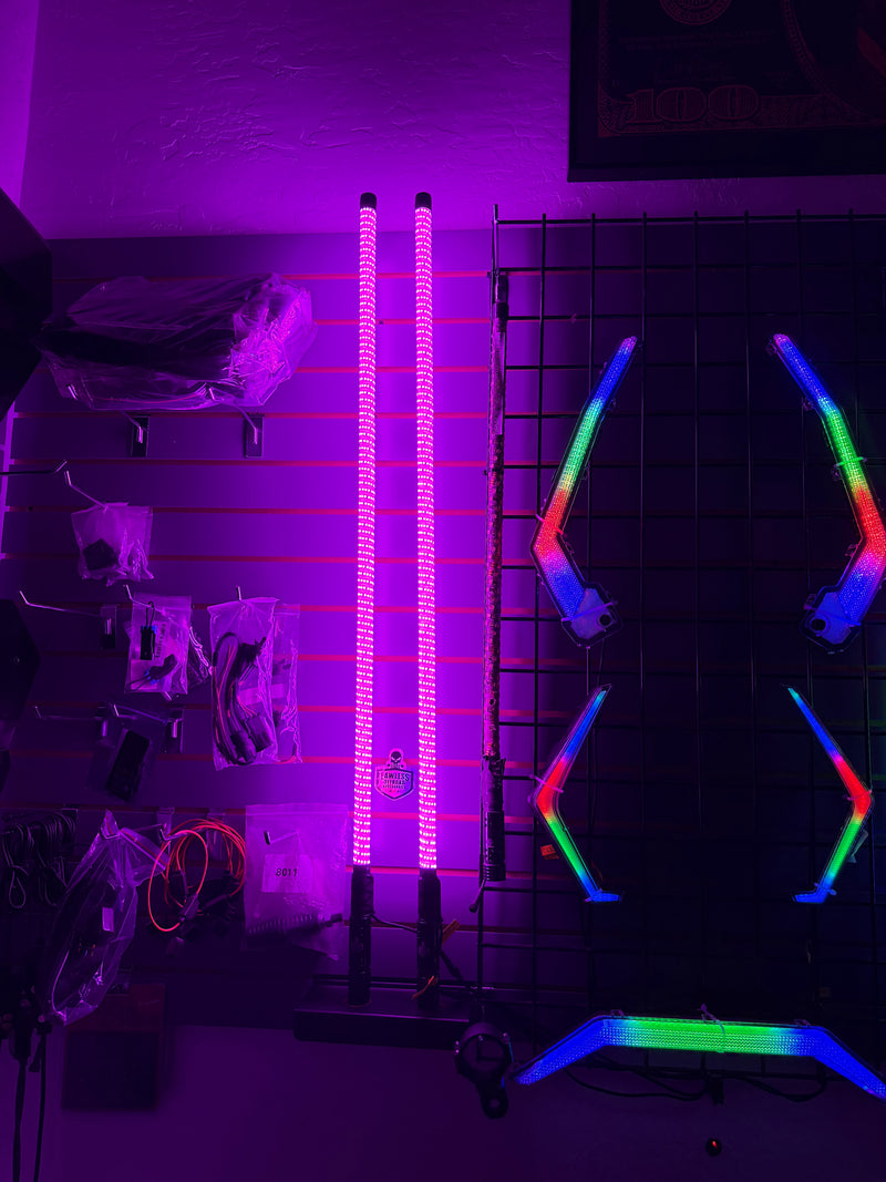 Lawless S1 Whips – Single Color Extreme Bright (4FT)