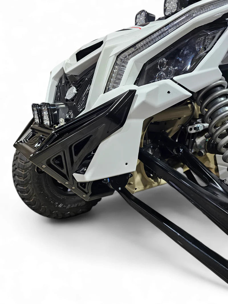 2017 BLACK to Current Can-Am X3 Maverick Machined Billet Front Winch Bumper