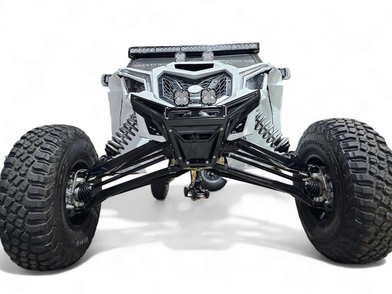 2017 BLACK to Current Can-Am X3 Maverick Machined Billet Front Winch Bumper
