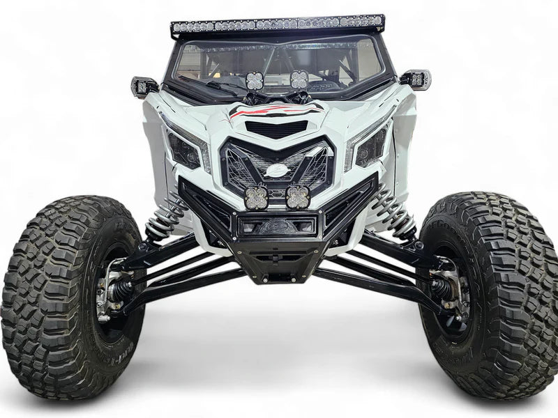 2017 BLACK to Current Can-Am X3 Maverick Machined Billet Front Winch Bumper
