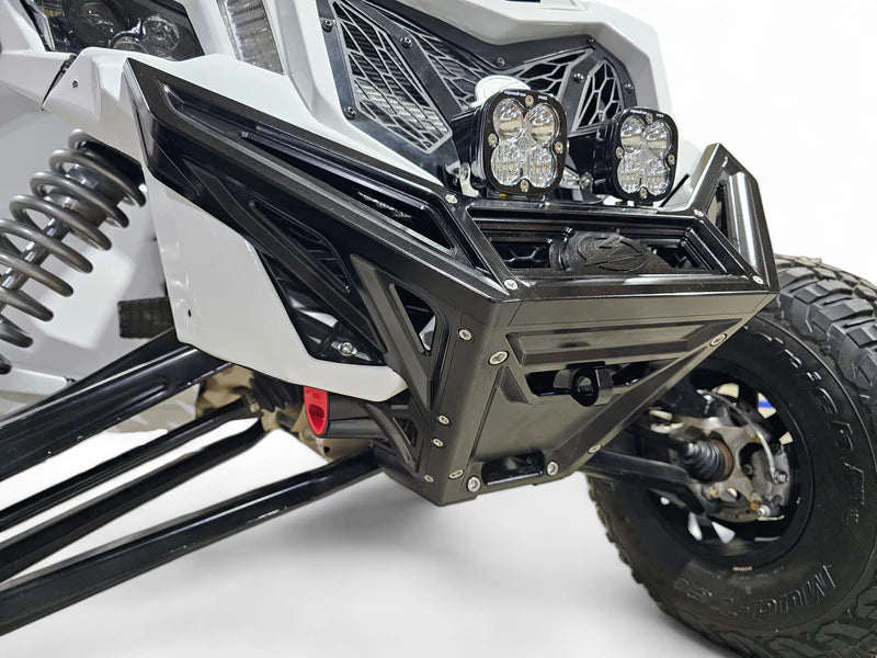 2017 BLACK to Current Can-Am X3 Maverick Machined Billet Front Winch Bumper