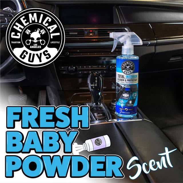 Total Interior Cleaner & Protectant Baby  Powder scent