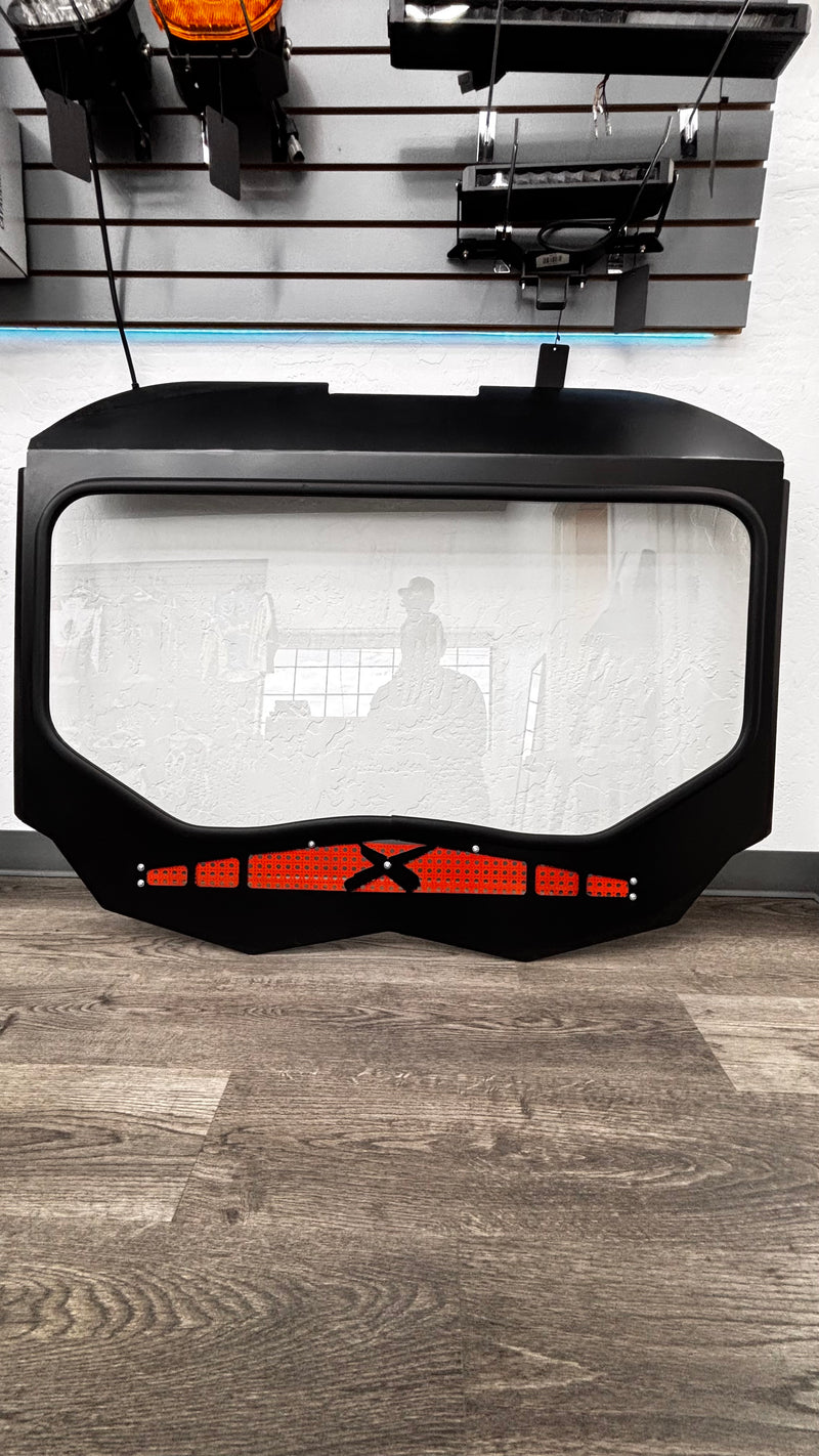  2017–2025 Can-Am Maverick X3 Full Glass Windshield with Aluminum Frame.
Can-Am Shop