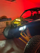 Can - Am X3 Shock Tower Light Bar Package - Lawlessoffroadaccessories