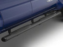 Go Rhino 4" 1000 Series Black SideSteps 2024+ Toyota Tacoma, Double Cab, 2.4L L4 Turbo - Lawlessoffroadaccessories