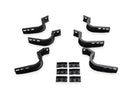 Go Rhino 4" 1000 Series Black SideSteps 2024+ Toyota Tacoma, Double Cab, 2.4L L4 Turbo - Lawlessoffroadaccessories