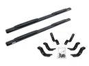 Go Rhino 4 - Inch 1000 Series Side Step Bars; Textured Black (20 - 26 Jeep Gladiator JT) - Lawlessoffroadaccessories