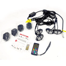 Lawless 210° Wide Emitting Angle Chasing Color LED Rock Light Kit - Lawlessoffroadaccessories