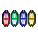 Lawless 210° Wide Emitting Angle Chasing Color LED Rock Light Kit - Lawlessoffroadaccessories