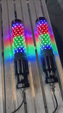 2FT Fat LED Whip Light - Tight Wrapped UTV Whip for RZR, Can-Am, Polaris | Lawless Offroad