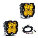 Squadron 2.0 Sport Black LED Auxiliary Light Pod Pair - Universal - Lawlessoffroadaccessories