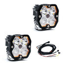 Squadron 2.0 Sport Black LED Auxiliary Light Pod Pair - Universal - Lawlessoffroadaccessories