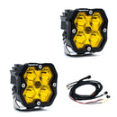 Squadron 2.0 Sport Black LED Auxiliary Light Pod Pair - Universal - Lawlessoffroadaccessories