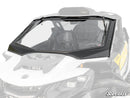 SuperATV Glass Windshield for 2024+ Can - Am Maverick R – DOT Approved | Lawless Off‑Road - Lawlessoffroadaccessories